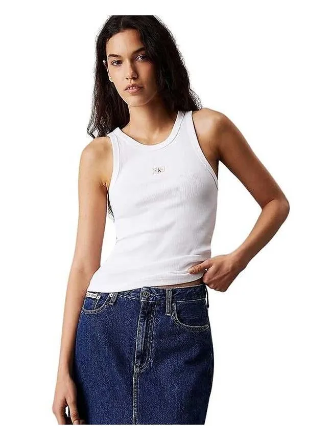 Calvin klein - rebrasti ženski top