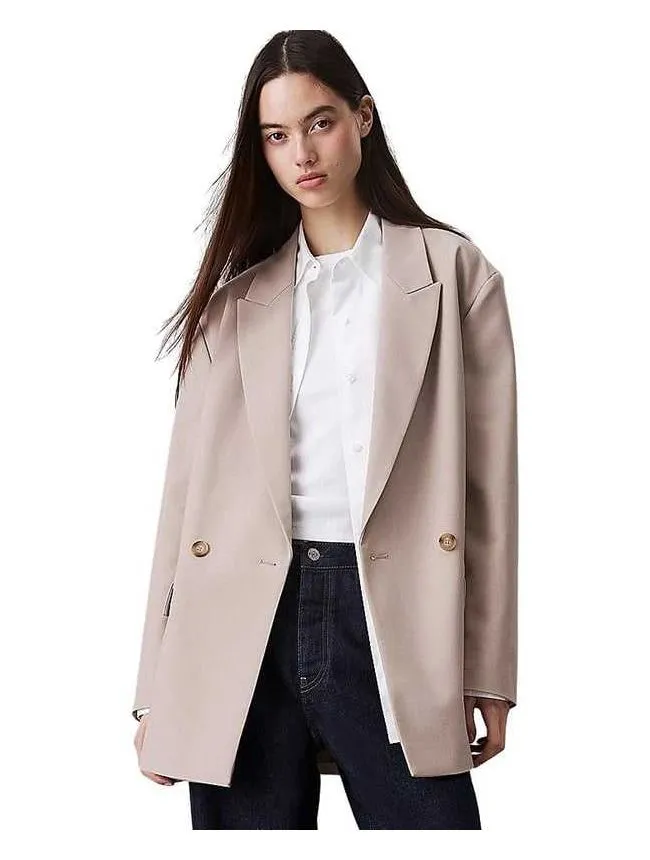 Calvin klein - relaxed fit ženski blejzer