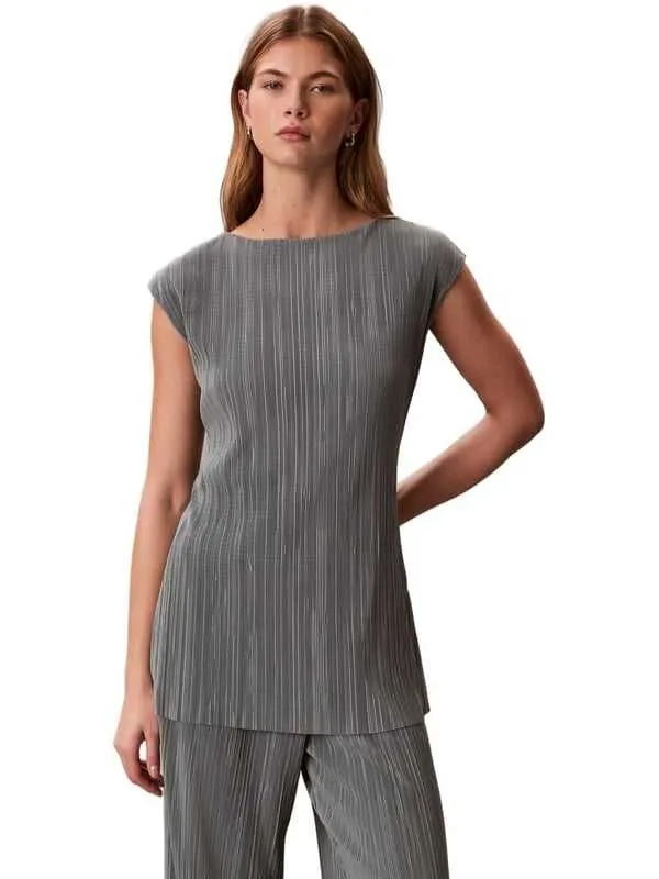 Calvin klein - siva ženska bluza