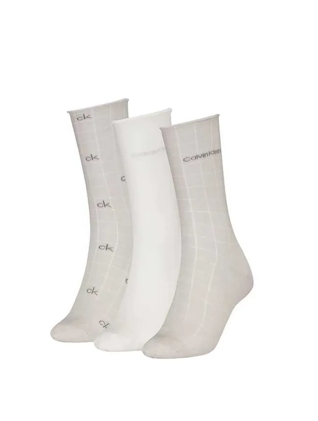Calvin klein - sive ženske čarape