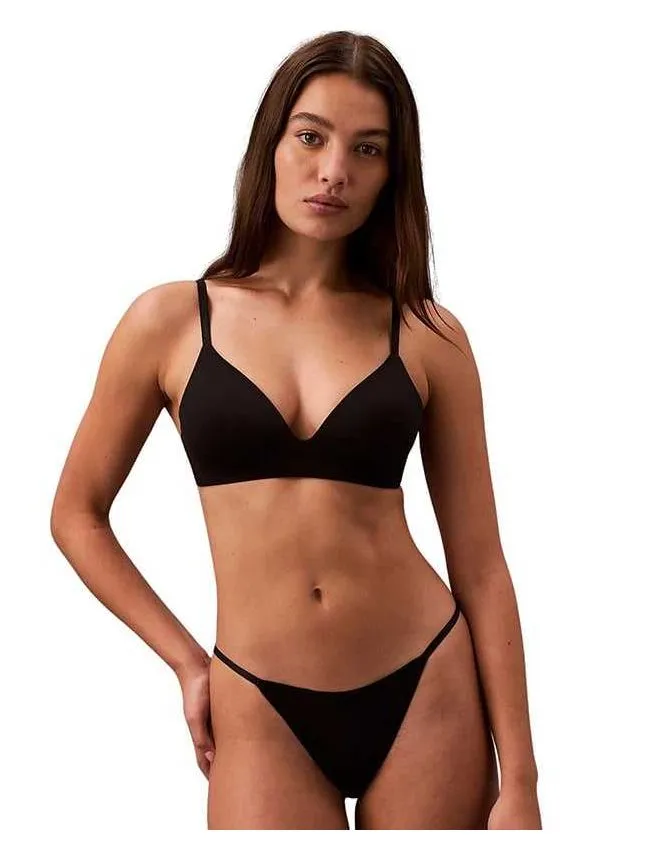 Calvin klein -trouglasti bež grudnjak