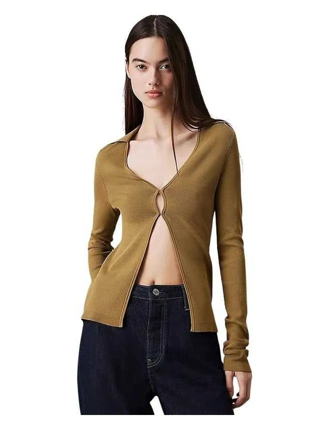 Calvin klein - viskozni ženski džemper