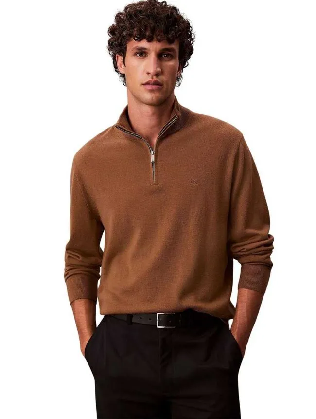 Calvin klein - vuneni muški džemper