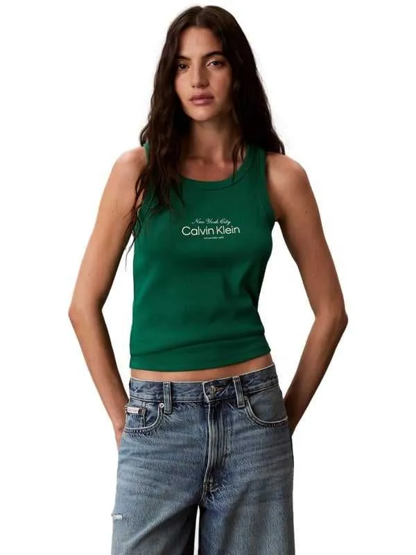 Calvin klein - zeleni ženski top
