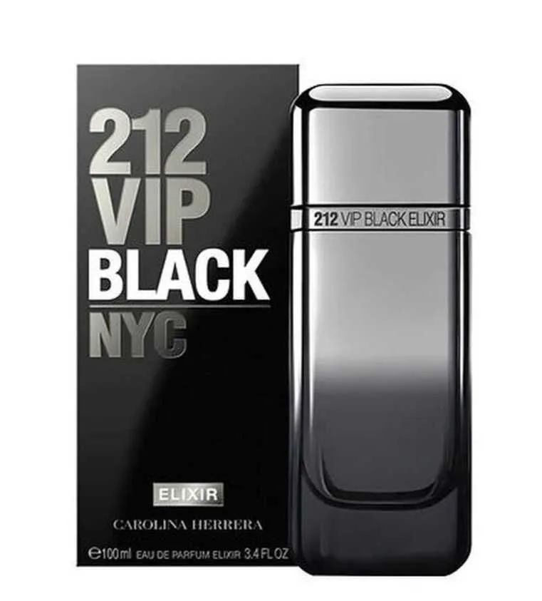 Carolina herrera 212 vip black elixir edp 100ml