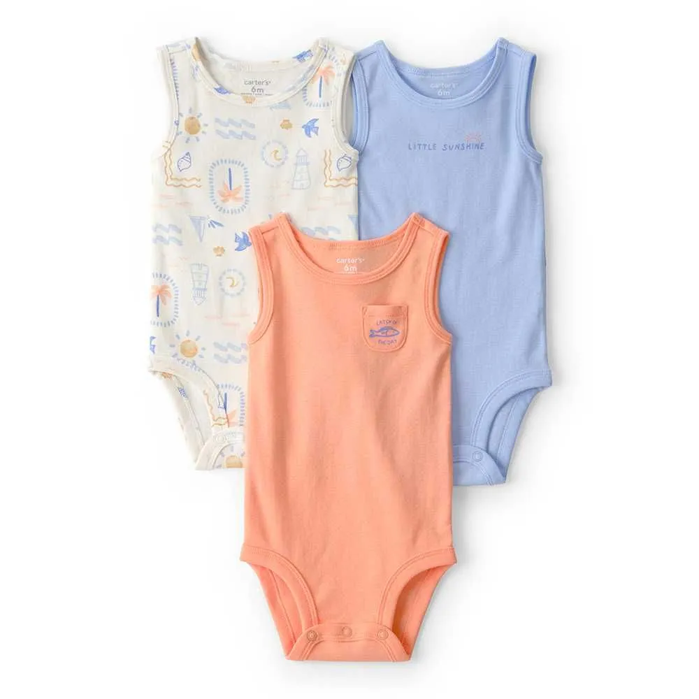 Carter's bodi za bebe dečake - set od 3 kom.