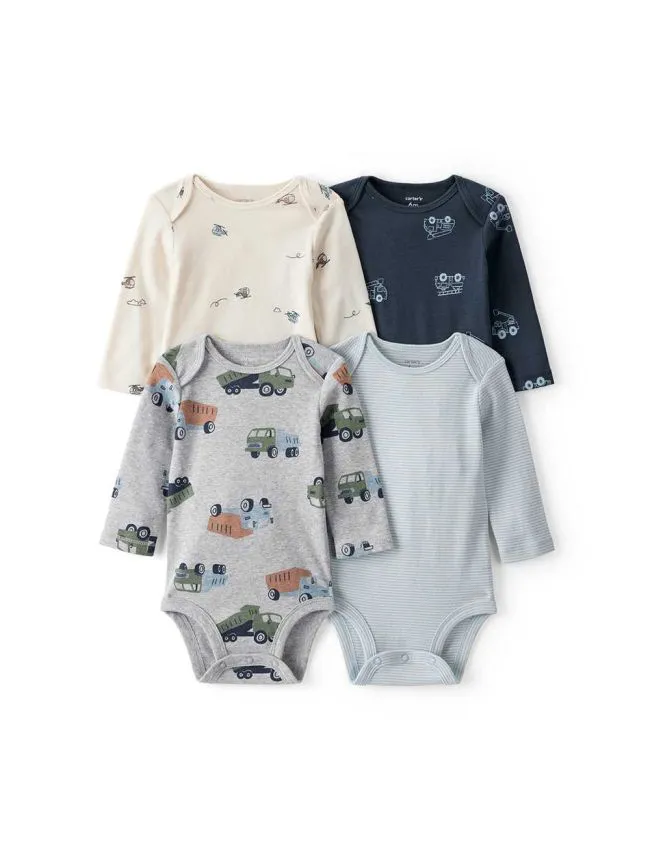 Carter's bodi za bebe dečake - set od 4 kom.