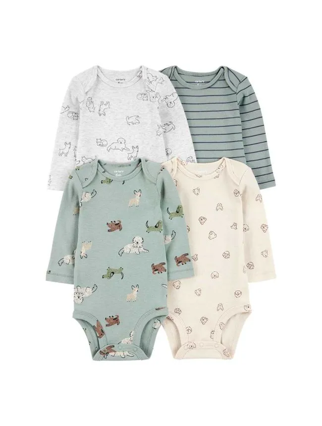 Carter's bodi za bebe dečake - set od 4 kom.