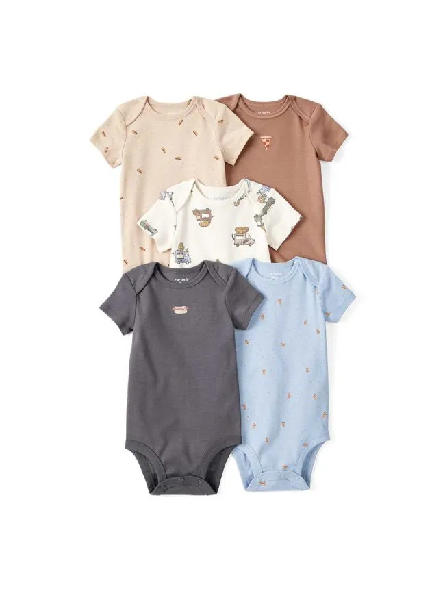 Carter's bodi za bebe dečake - set od 5 kom.