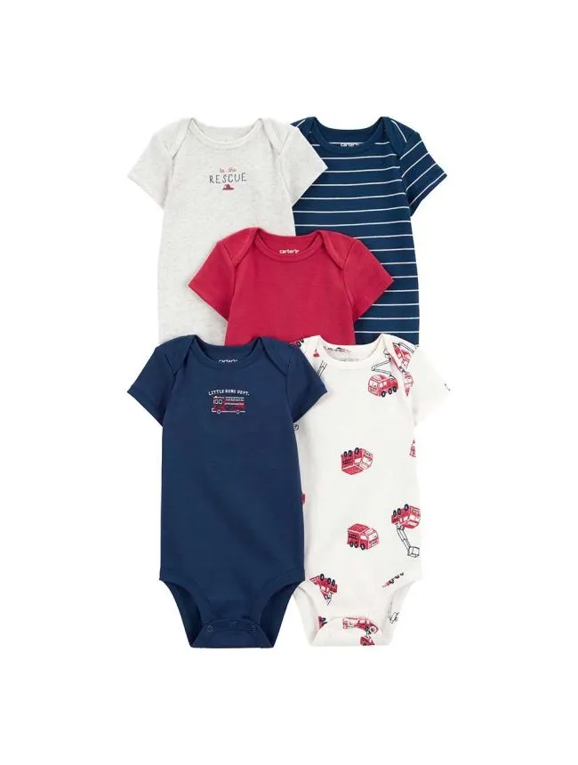 Carter's bodi za bebe dečake - set od 5 kom.