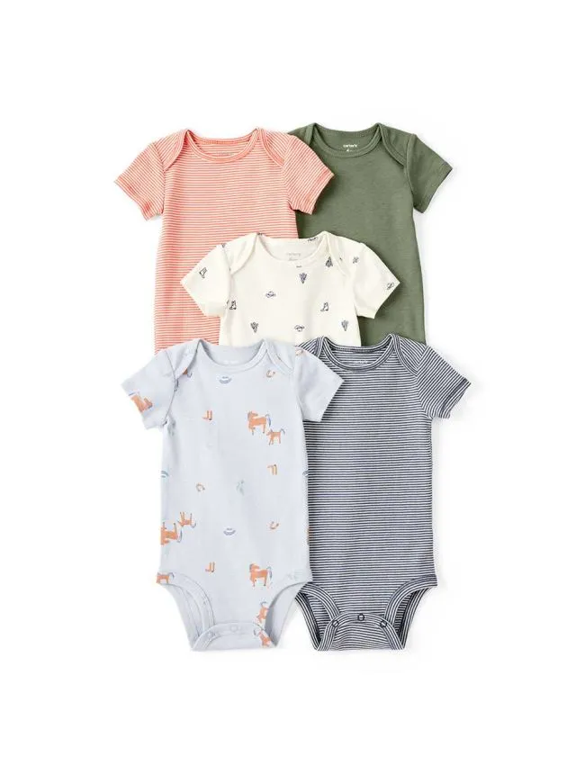 Carter's bodi za bebe dečake - set od 5 kom.