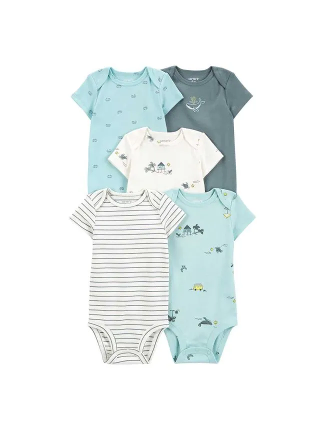 Carter's bodi za bebe dečake - set od 5 kom.