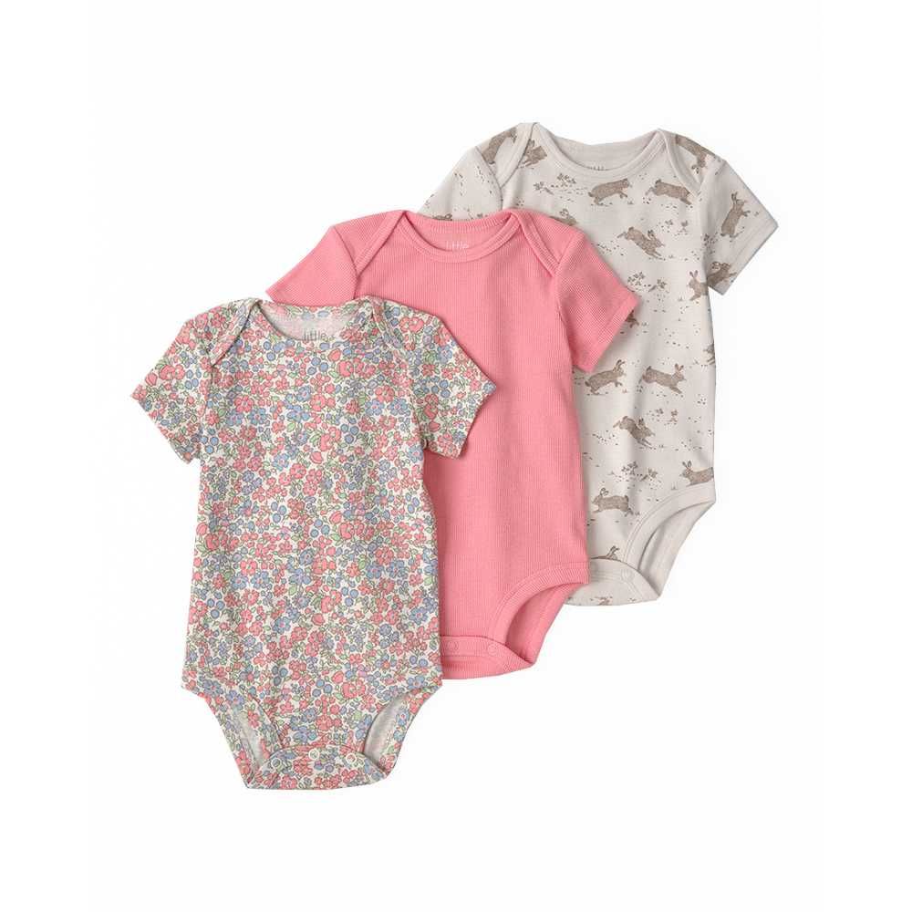 Carter's bodi za bebe devojčice - set od 3 kom.