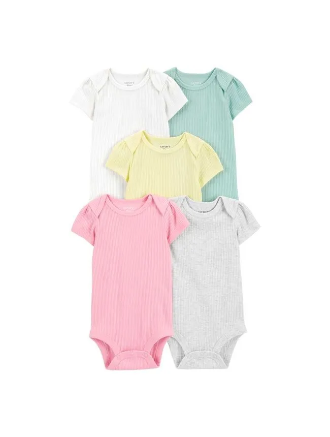 Carter's bodi za bebe devojčice - set od 5 kom.