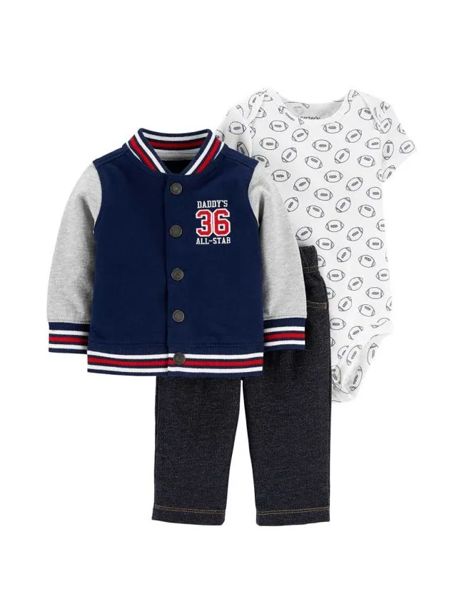 Carter's trodelni komplet za bebe dečake