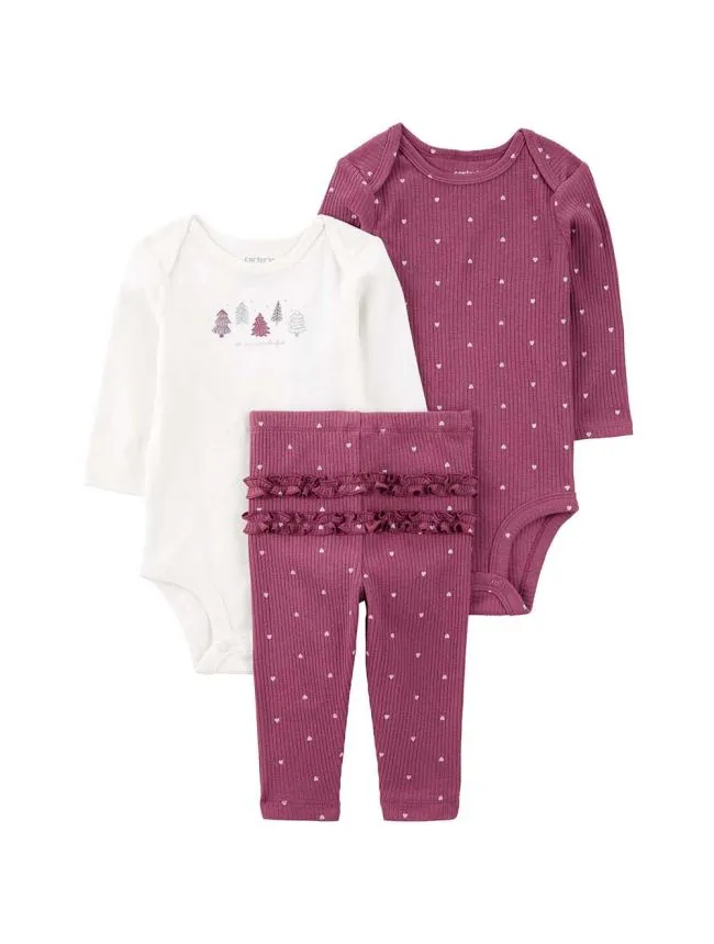 Carter's trodelni komplet za bebe devojčice