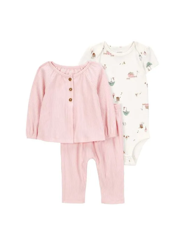 Carter's trodelni komplet za bebe devojčice