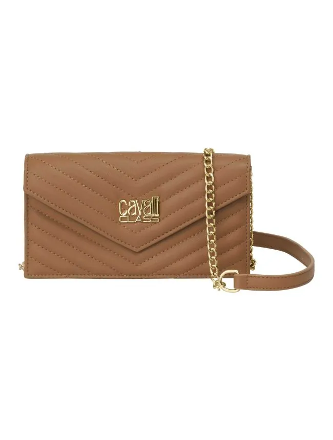 Cavalli class mini crossbody zenska torba valeria, dune