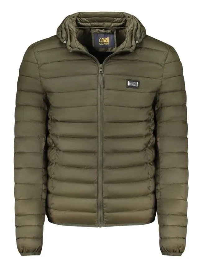 Cavalli class muŠka jakna txt40rsb049 maslinasta