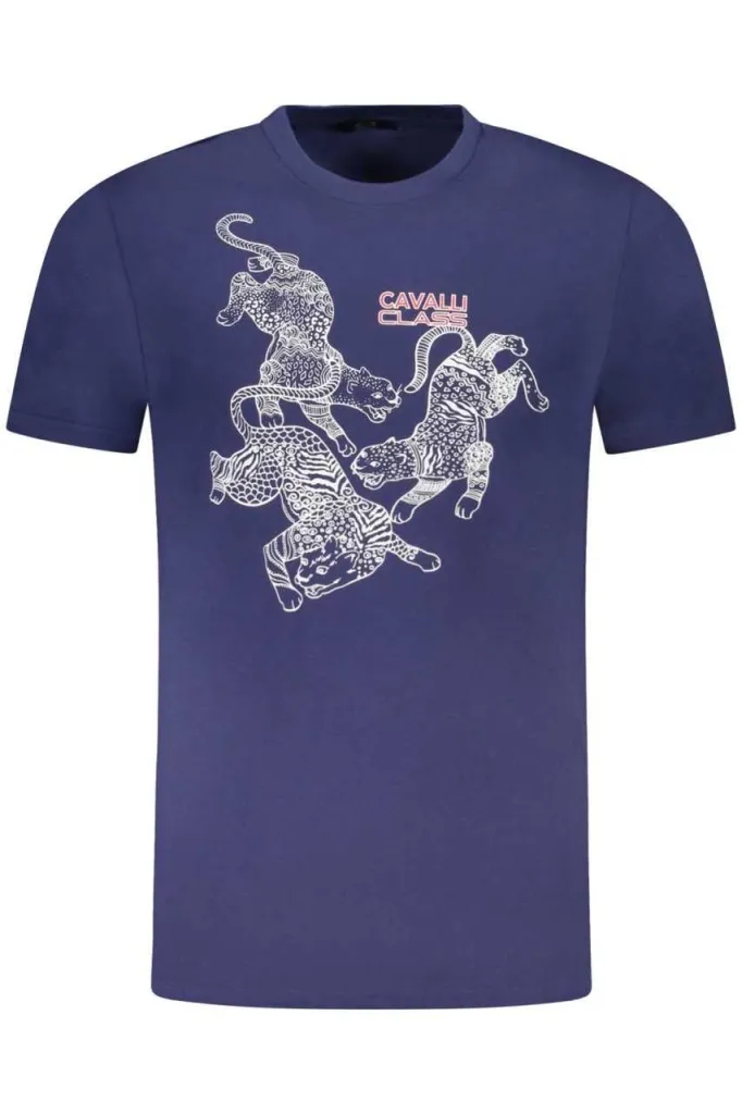 Cavalli class muška majica txt60cjd060, teget
