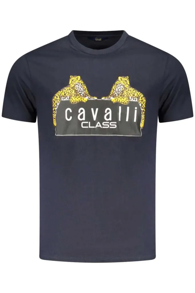 Cavalli class muška majica txt60njd060, teget
