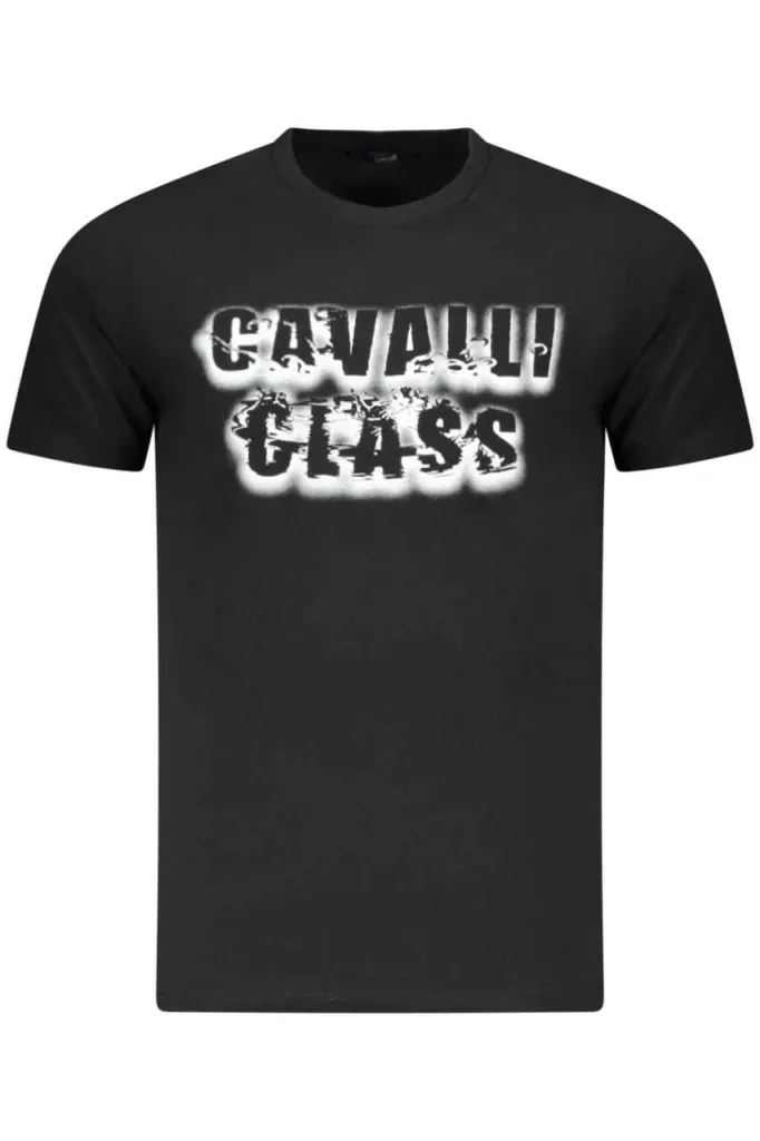 Cavalli class muška majica txt61cjd060, crna