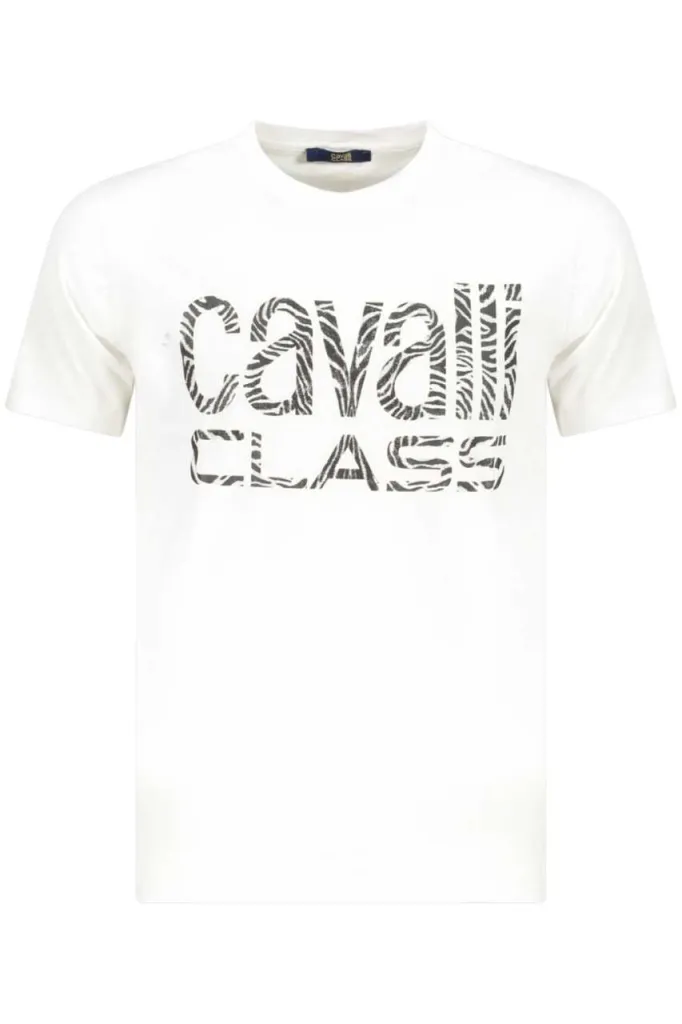 Cavalli class muška majica txt61djd060, bela