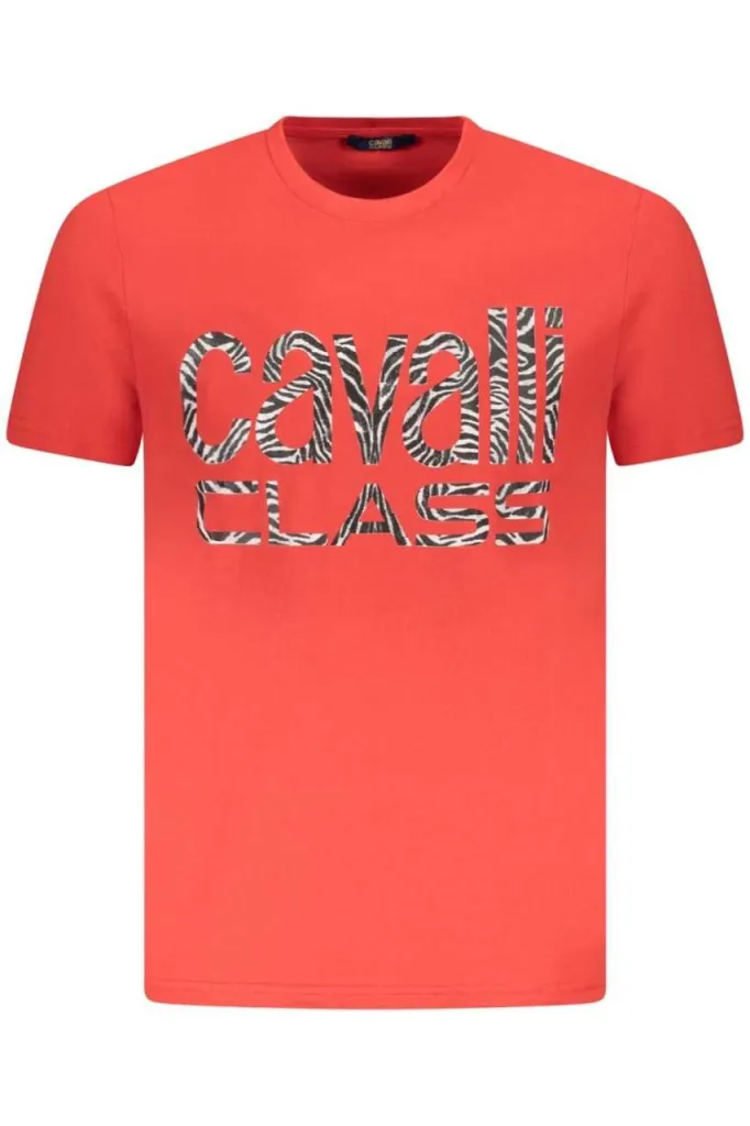 Cavalli class muška majica txt61djd060, crvena