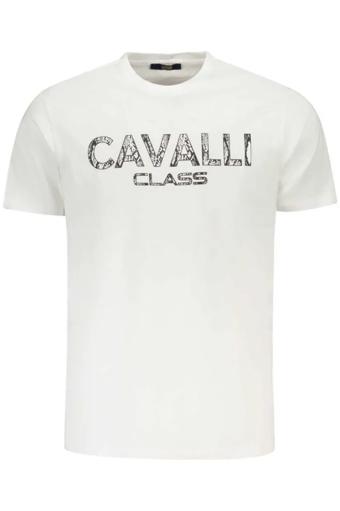 Cavalli class muška majica txt61gjd060, bela