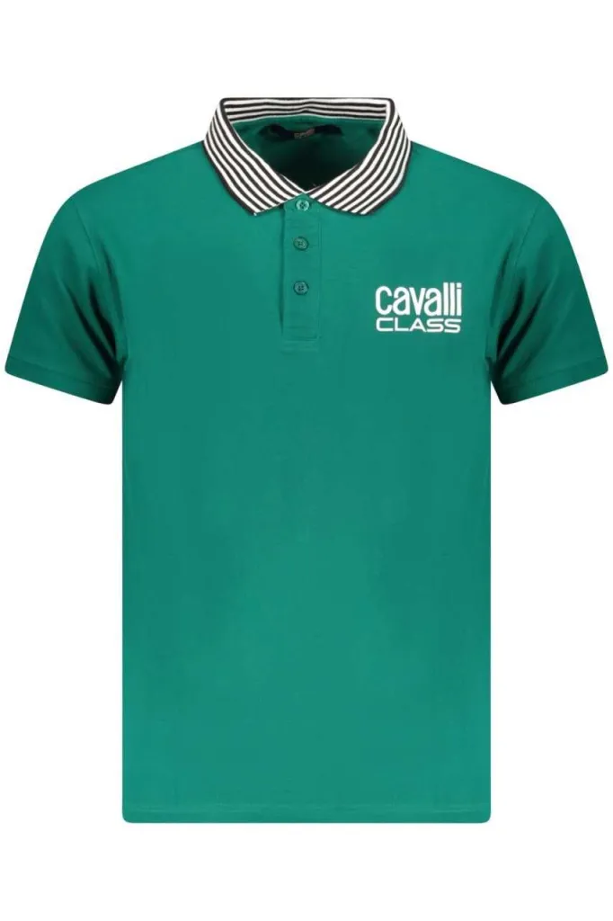 Cavalli class muška majica txt64ekb002, zelena