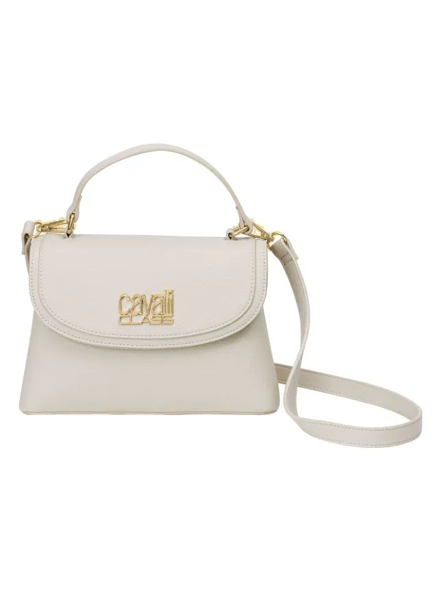 Cavalli class top handle zenska torba cutie, beige