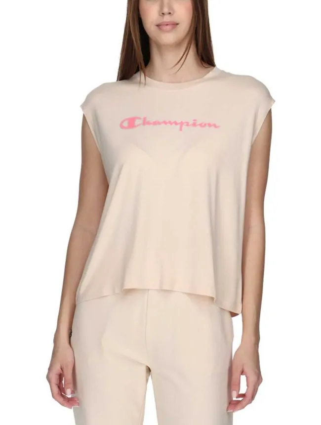 Chmp simple sleeveless t-shirt