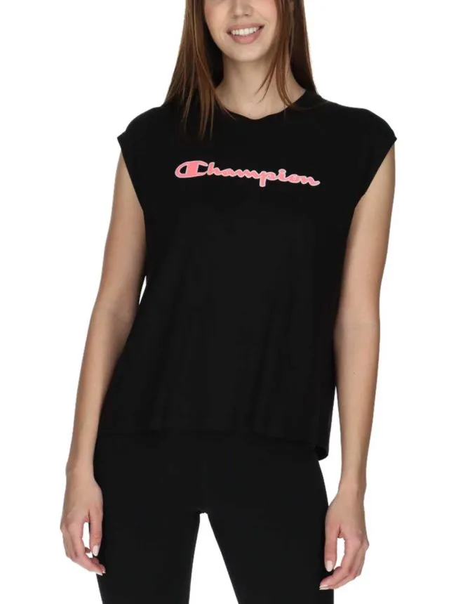 Chmp simple sleeveless t-shirt