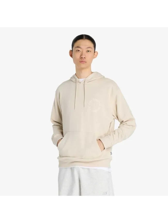 Circular logo hoodie