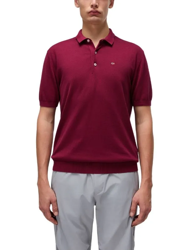 D-nelli polo ss tibetan red r1e