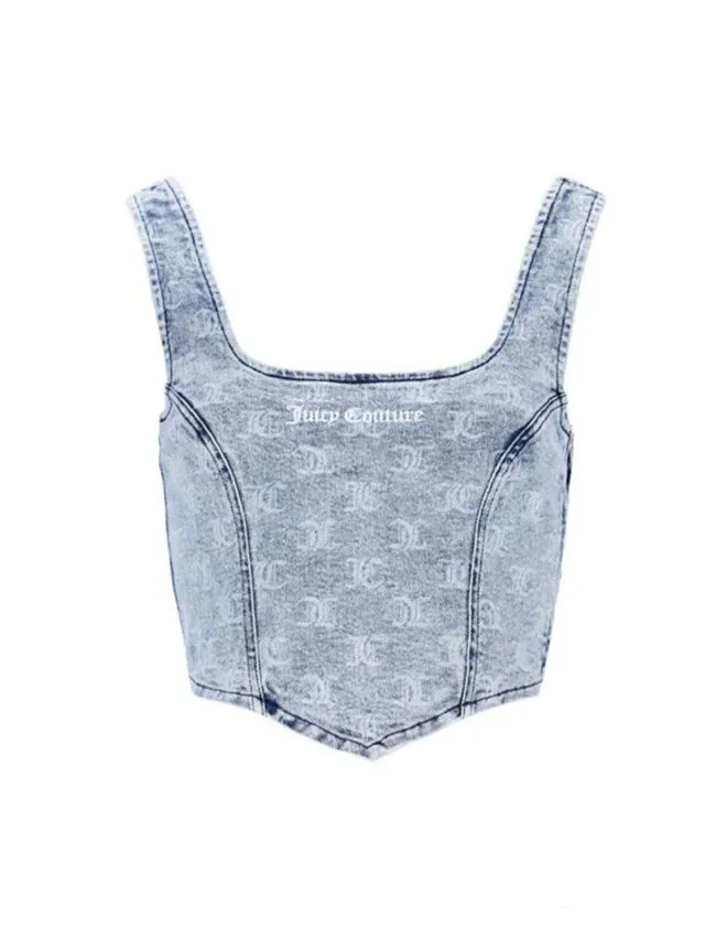 Dani denim corset