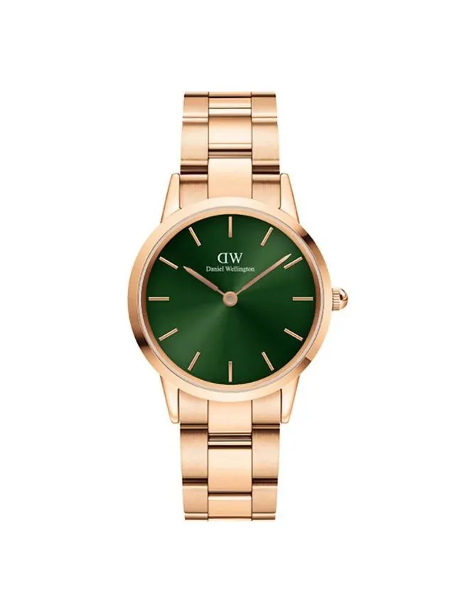 Daniel wellington dw00100420 iconic link emerald set