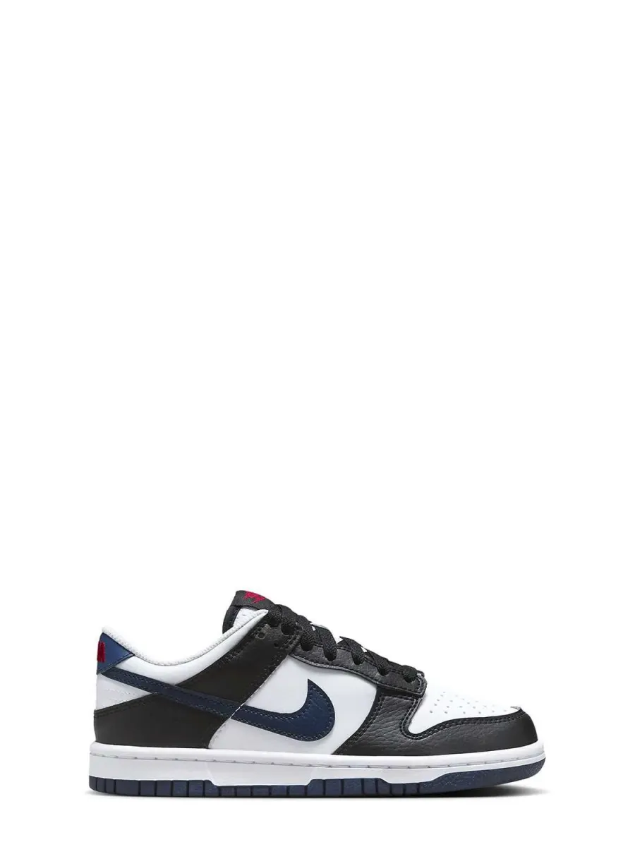 Dečje patike dunk low - crno-bele - nike