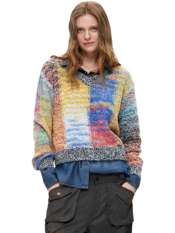 Desigual - Šareni ženski džemper
