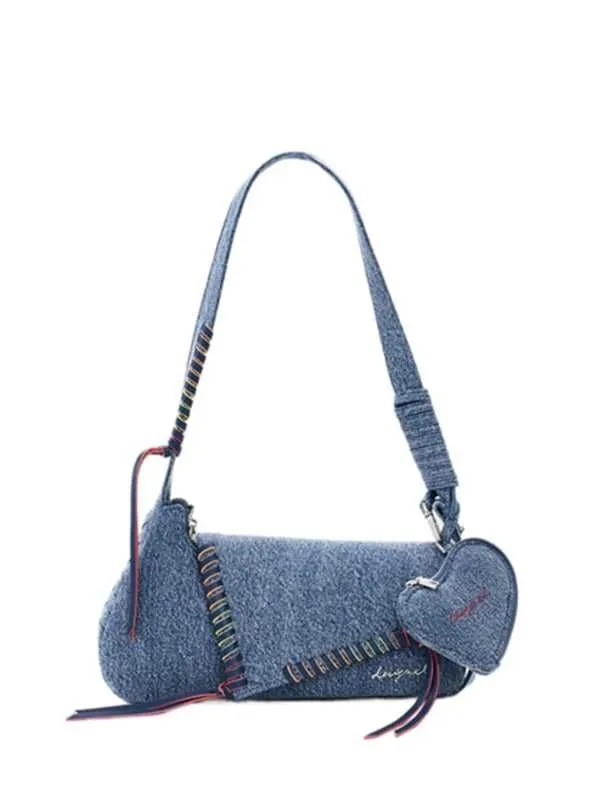 Desigual - asimetrična teksas torbica