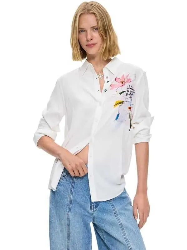Desigual - bela ženska košulja