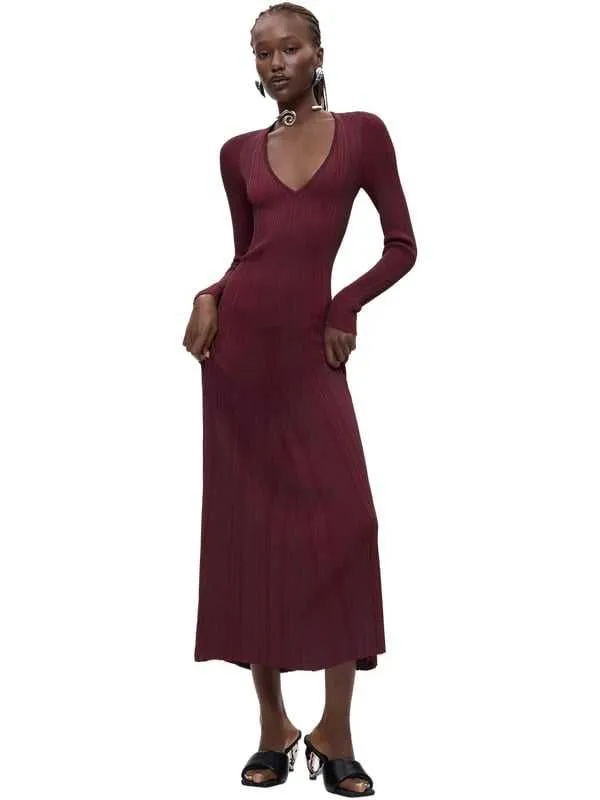 Desigual - bordo midi haljina