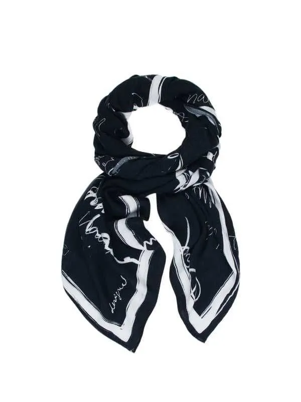 Desigual - crna ženska marama