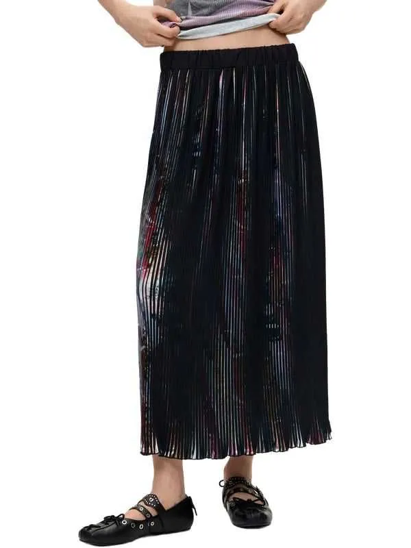 Desigual - crna midi suknja