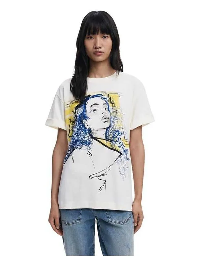 Desigual - Ženska majica sa printom