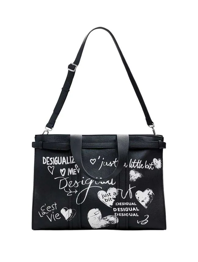 Desigual - Ženska torba sa logo printom