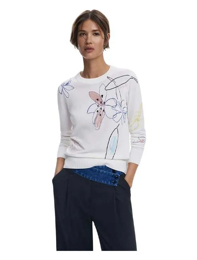 Desigual - Ženski džemper sa printom