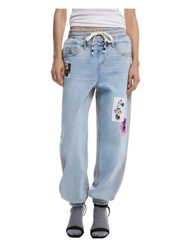 Desigual - jogger fit ženske farmerke