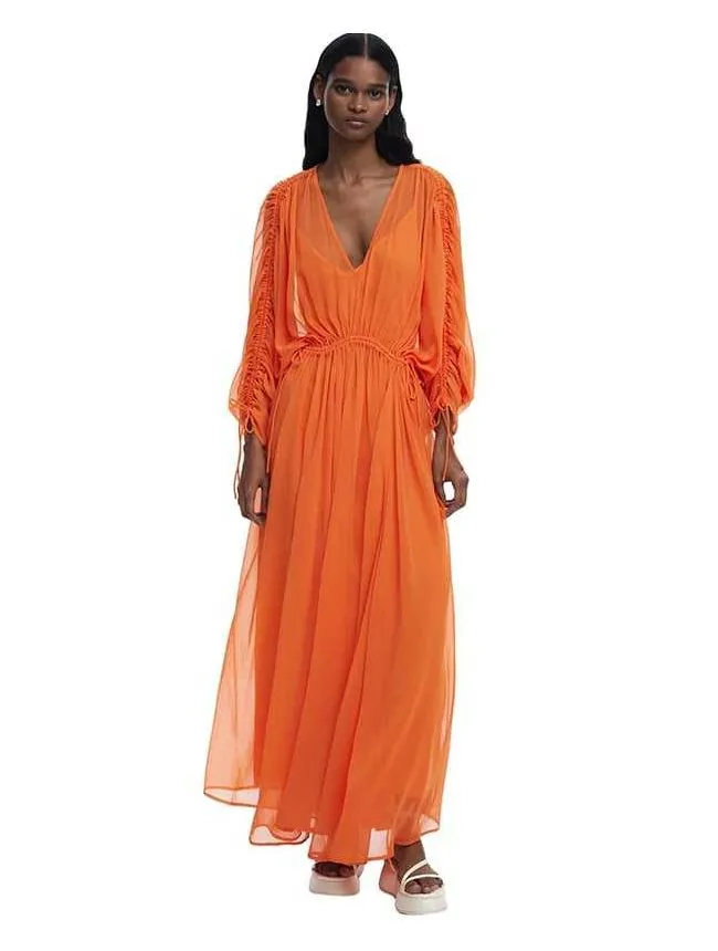 Desigual - lepršava maxi haljina