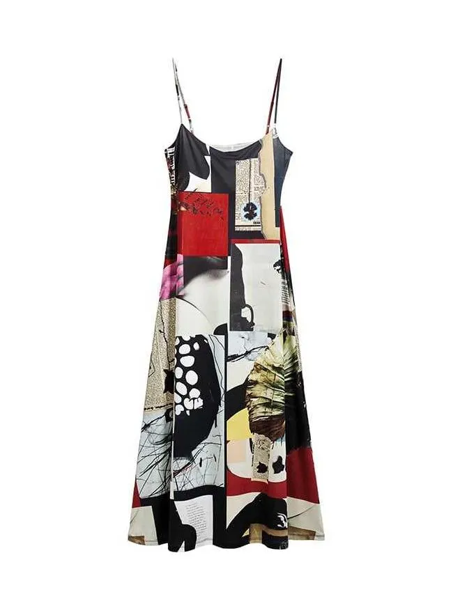 Desigual - maxi haljina sa printom